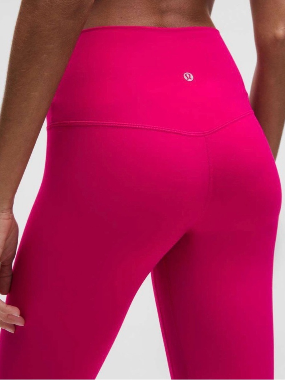 Lululemon Align High-Rise Crop 23"Passionate 10 W6BGKS Nulu Athletic Running - Picture 3 of 13